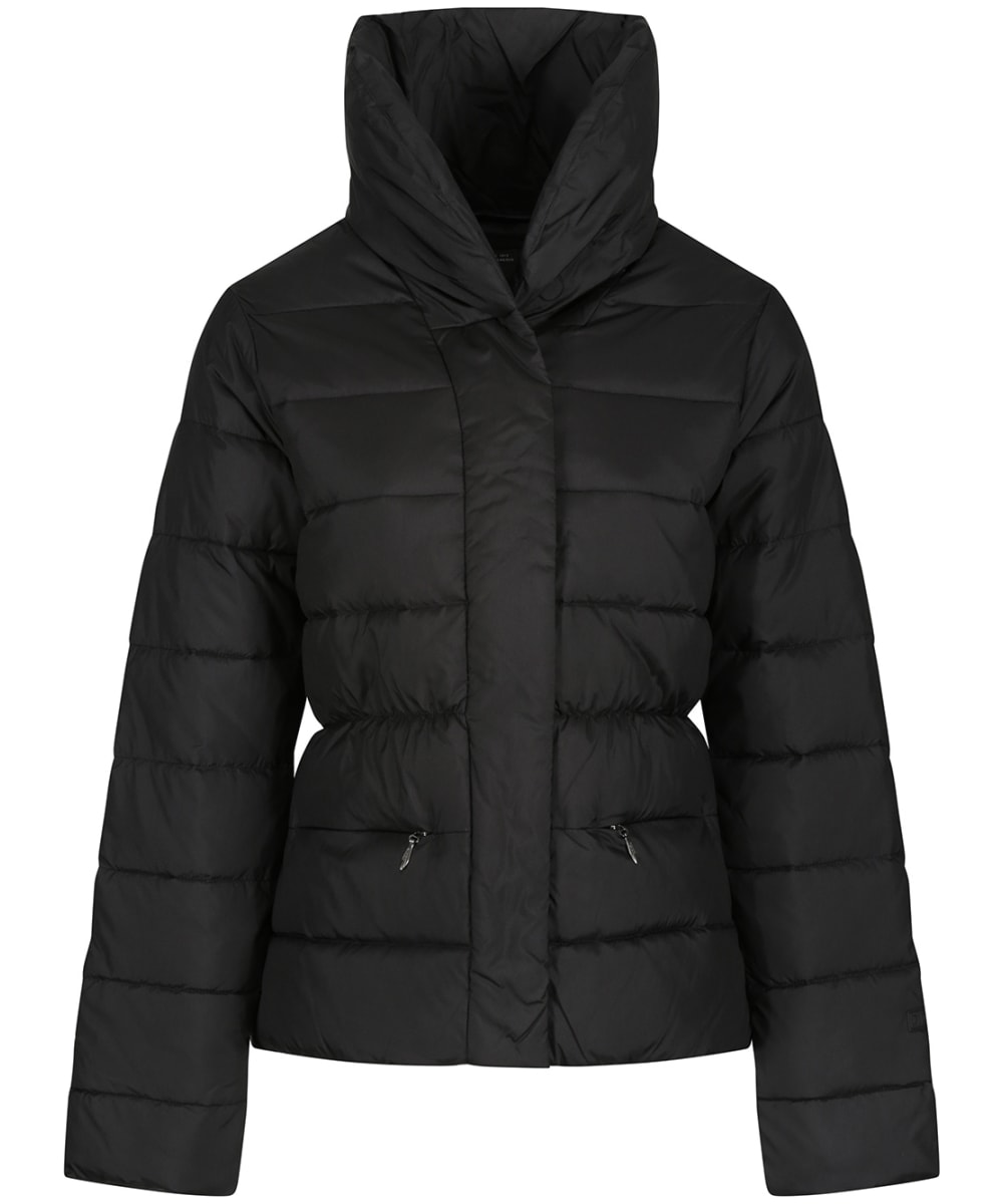 View Womens Didriksons Nanne Insulated Padded Jacket Black UK 18 information