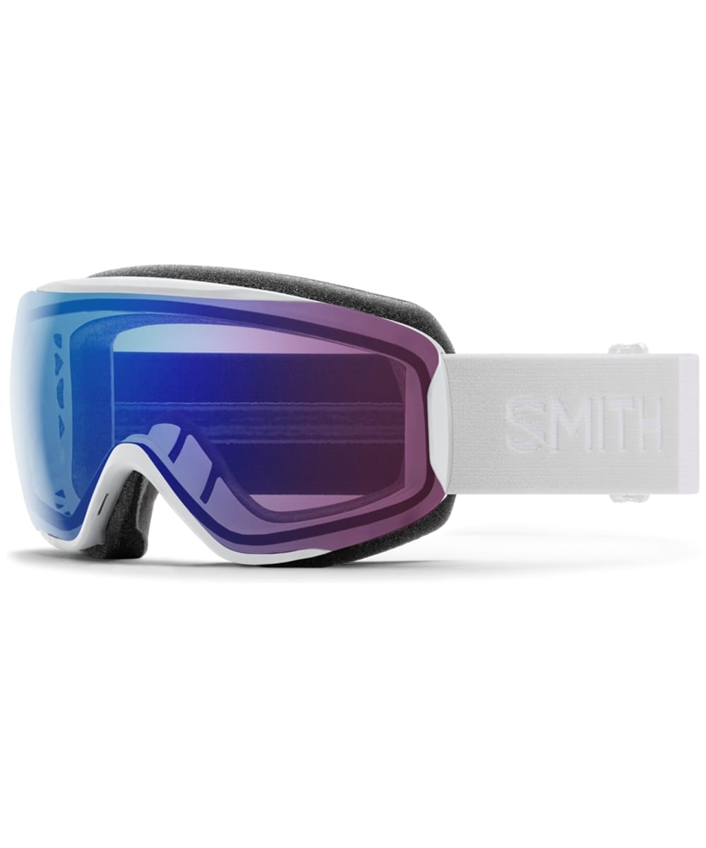 View Womens Smith Moment ChromaPop Ski Snowboarding Goggles White One size information