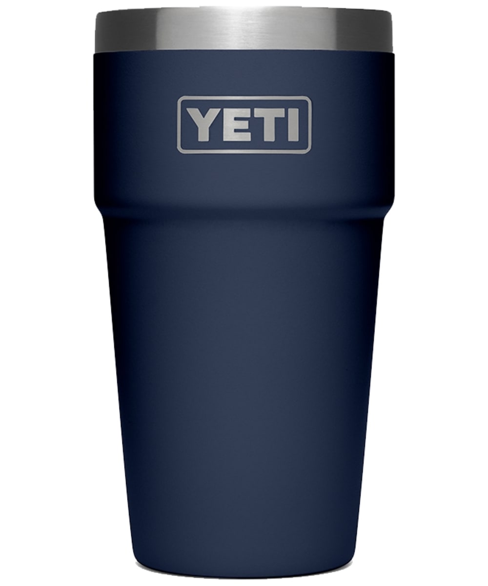 View YETI Single 16oz Stainless Steel Vacuum Insulated Stackable Cup Navy UK 475ml information