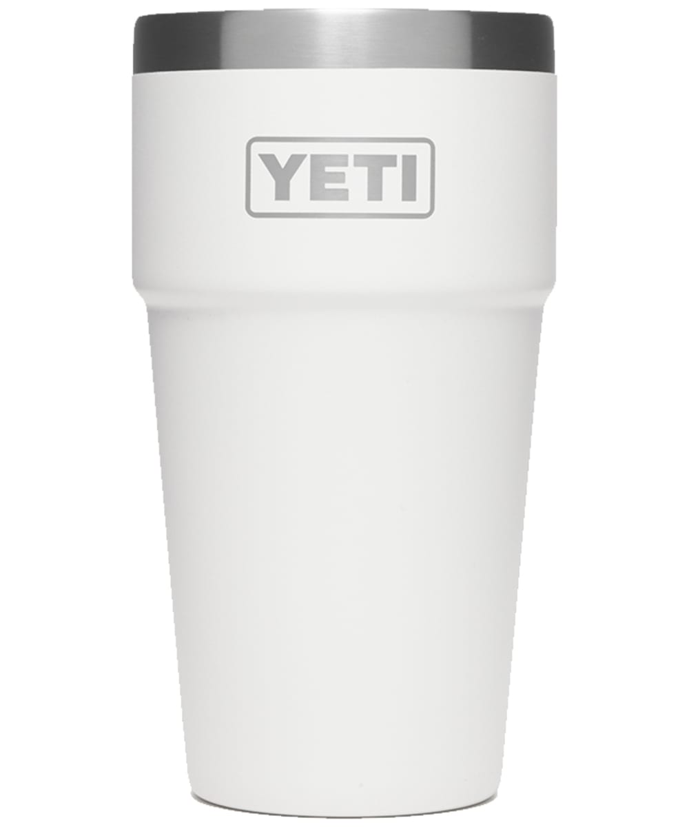 View YETI Single 16oz Stainless Steel Vacuum Insulated Stackable Cup White UK 475ml information