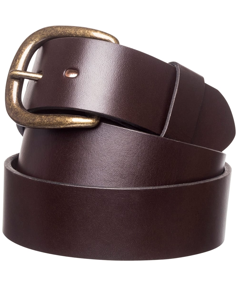 View Mens RM Williams 1 12 Traditional Leather Belt Chestnut 30 information