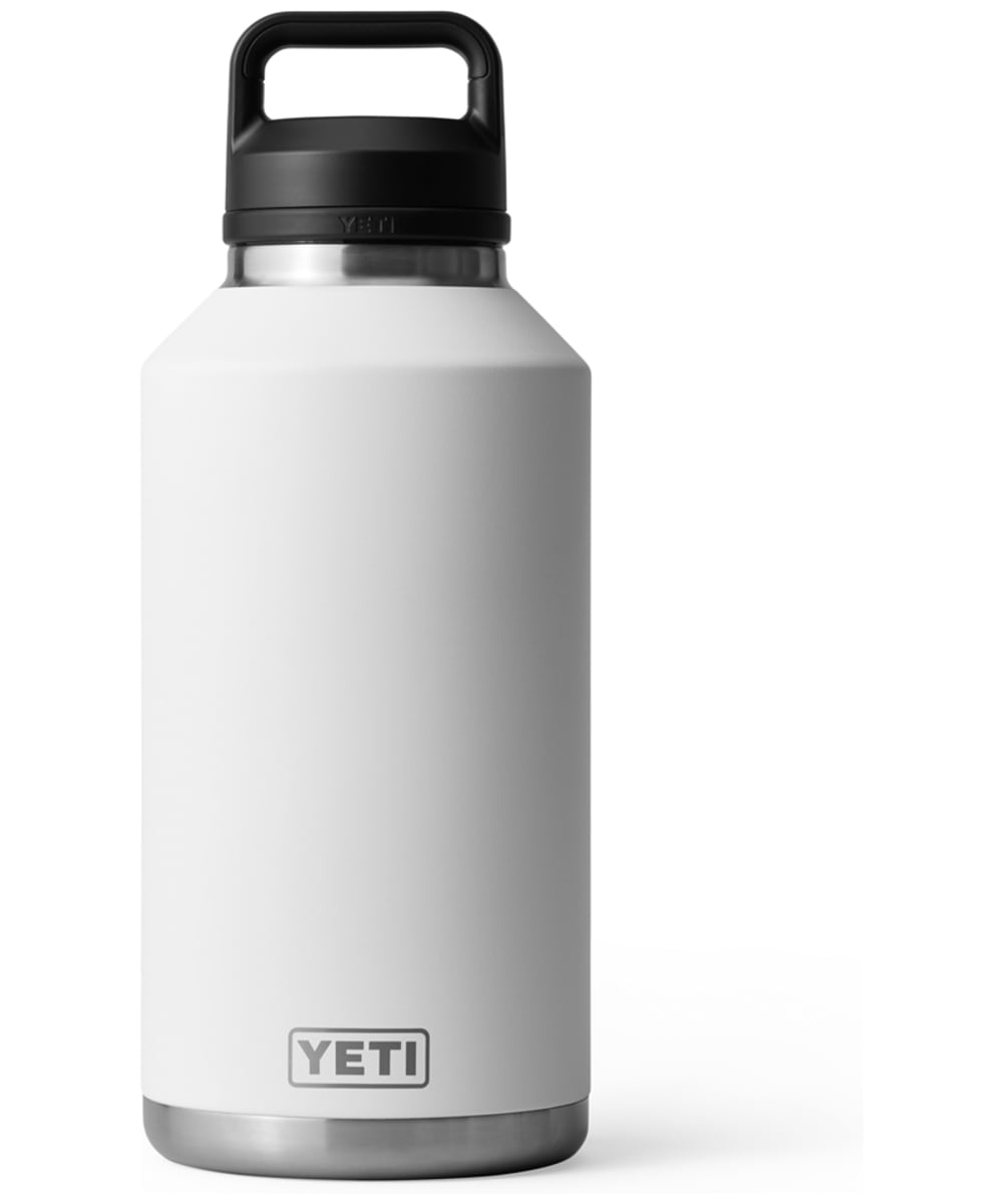 View YETI Rambler 64oz Stainless Steel Vacuum Insulated Leakproof Chug Cap Bottle White UK 19l information
