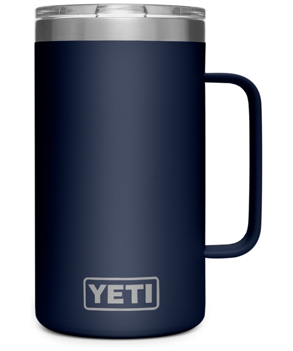 View YETI Rambler 24oz Stainless Steel Vacuum Insulated Mug Navy One size information