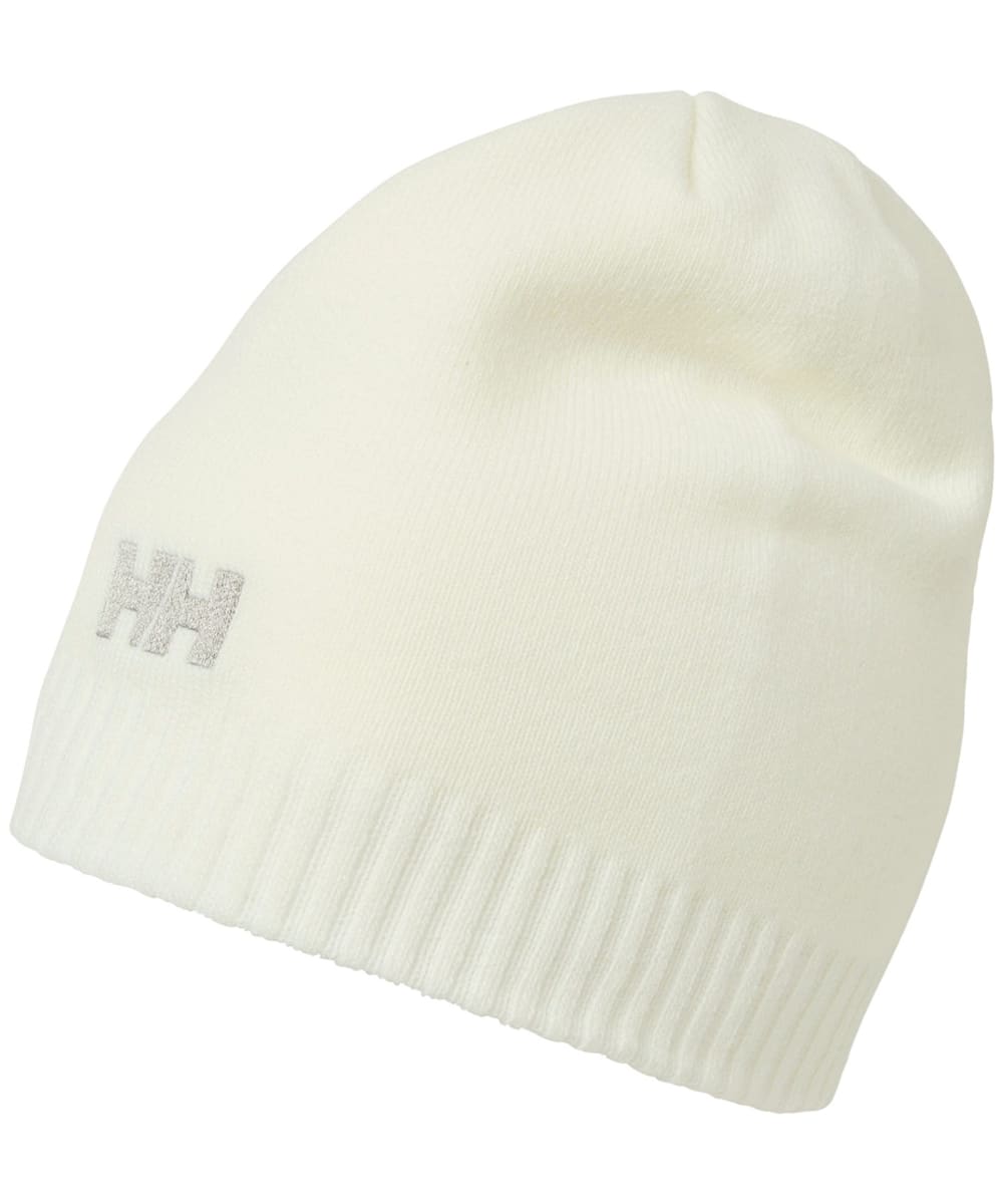 View Helly Hansen Branded Knitted Beanie Hat White One size information
