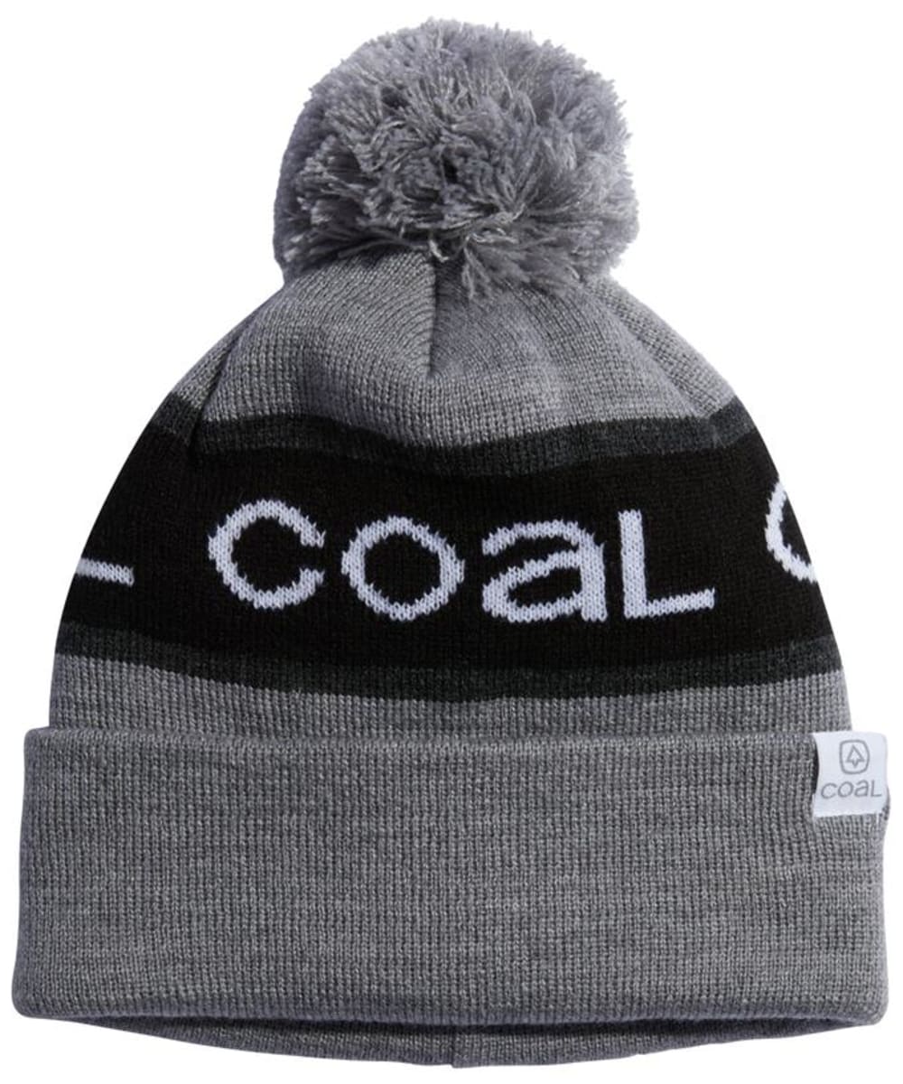 View Coal The Team Low Profile Collegiate Pompom Beanie Heather Grey One size information