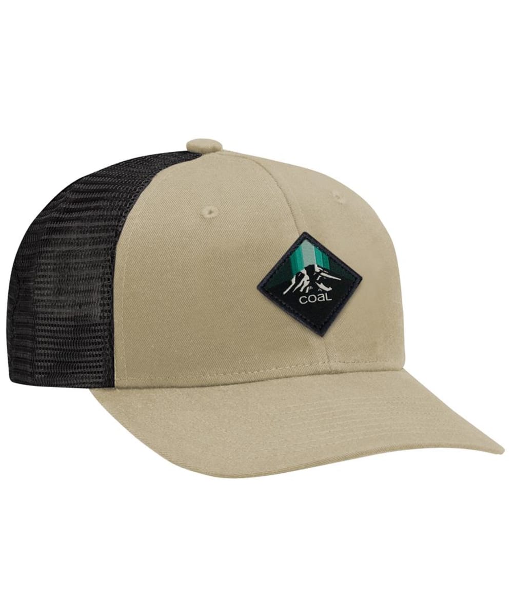 View Coal The Omak Adjustable Snap Back Breathable Cap Khaki One size information