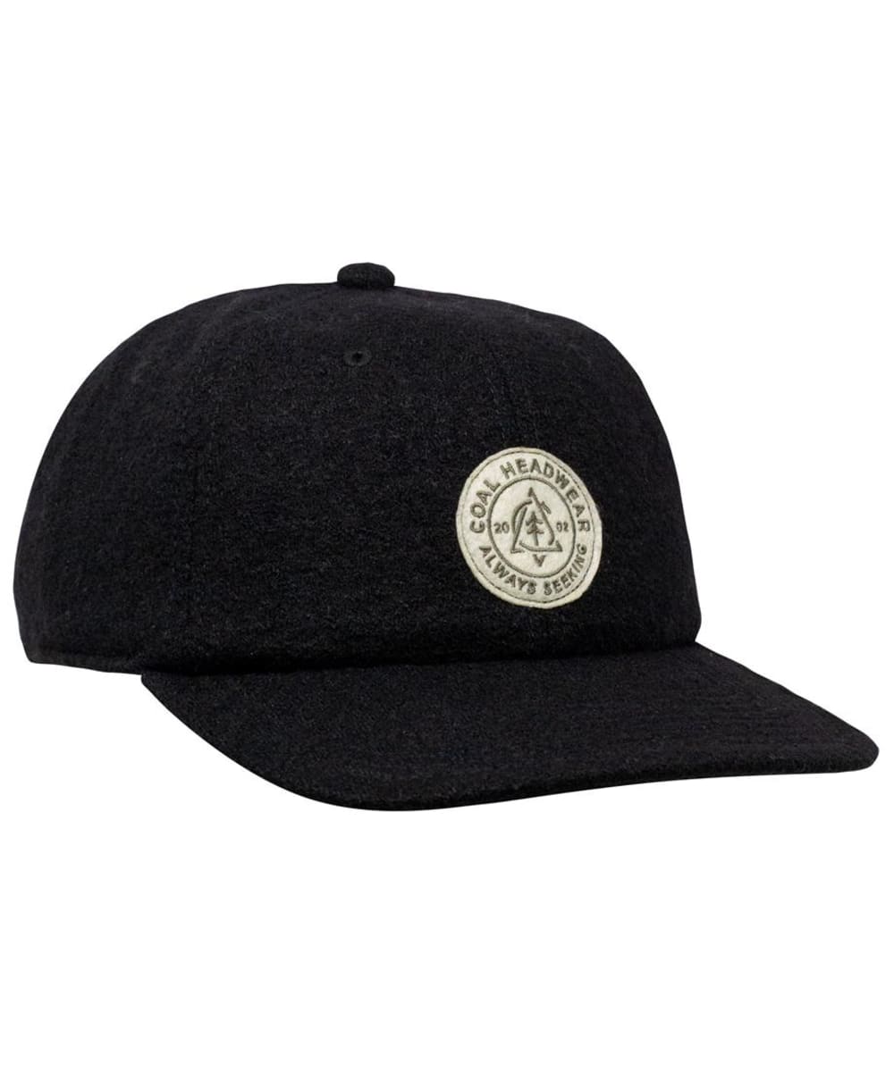 View Coal The Langley Wool Blend Low Profile Cap Black One size information