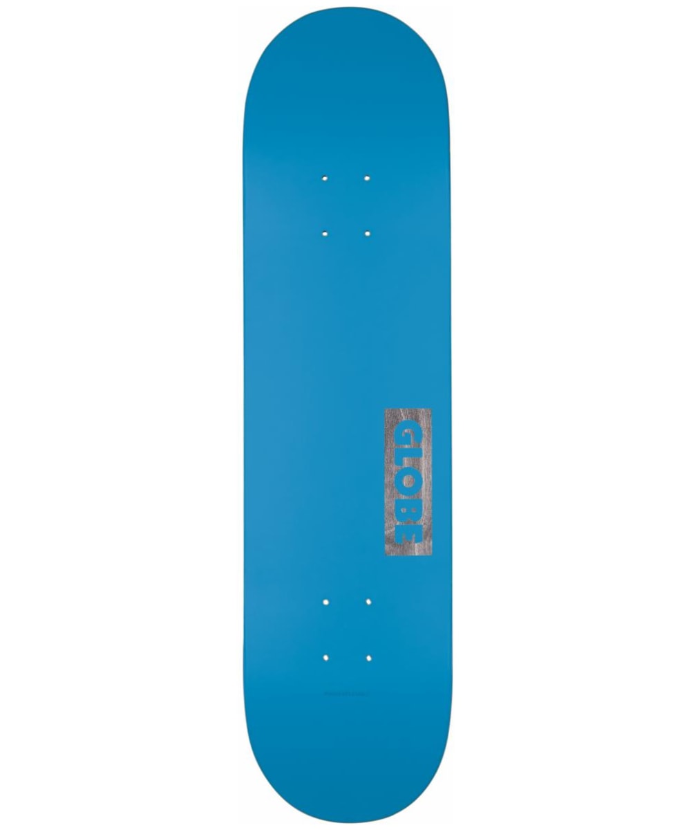View Globe Goodstock Complete Skateboard 8375 Neon Blue One size information