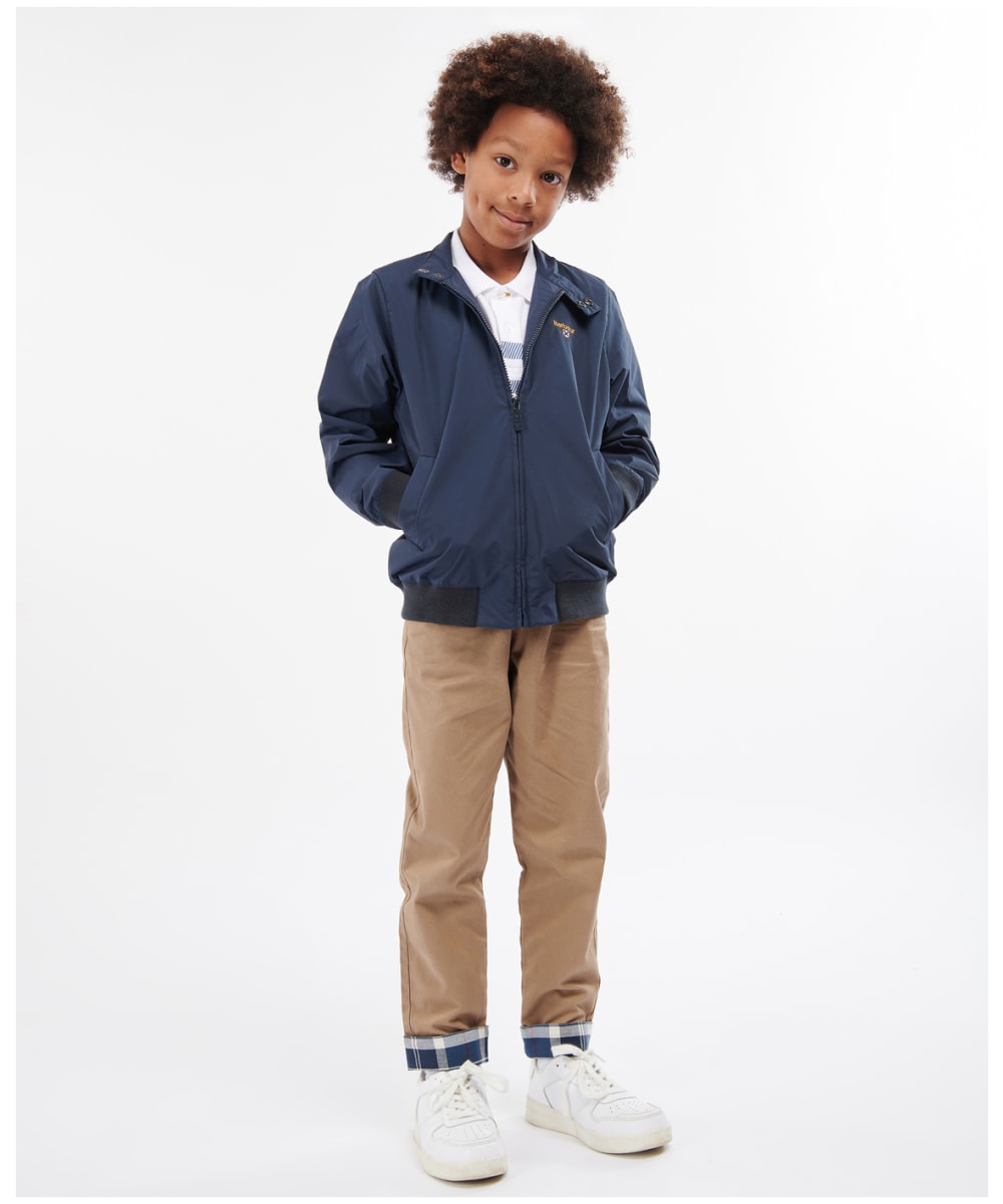 Boy s Barbour Crested Royston Casual Jacket 10 15yrs