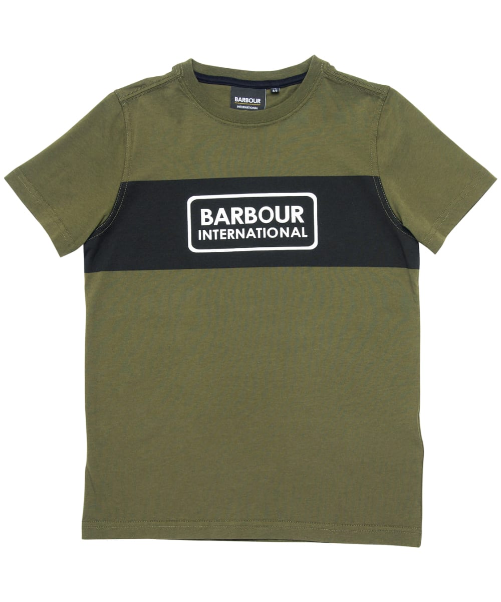 View Boys Barbour International Panel Tee 69yrs Cargo 67yrs S information