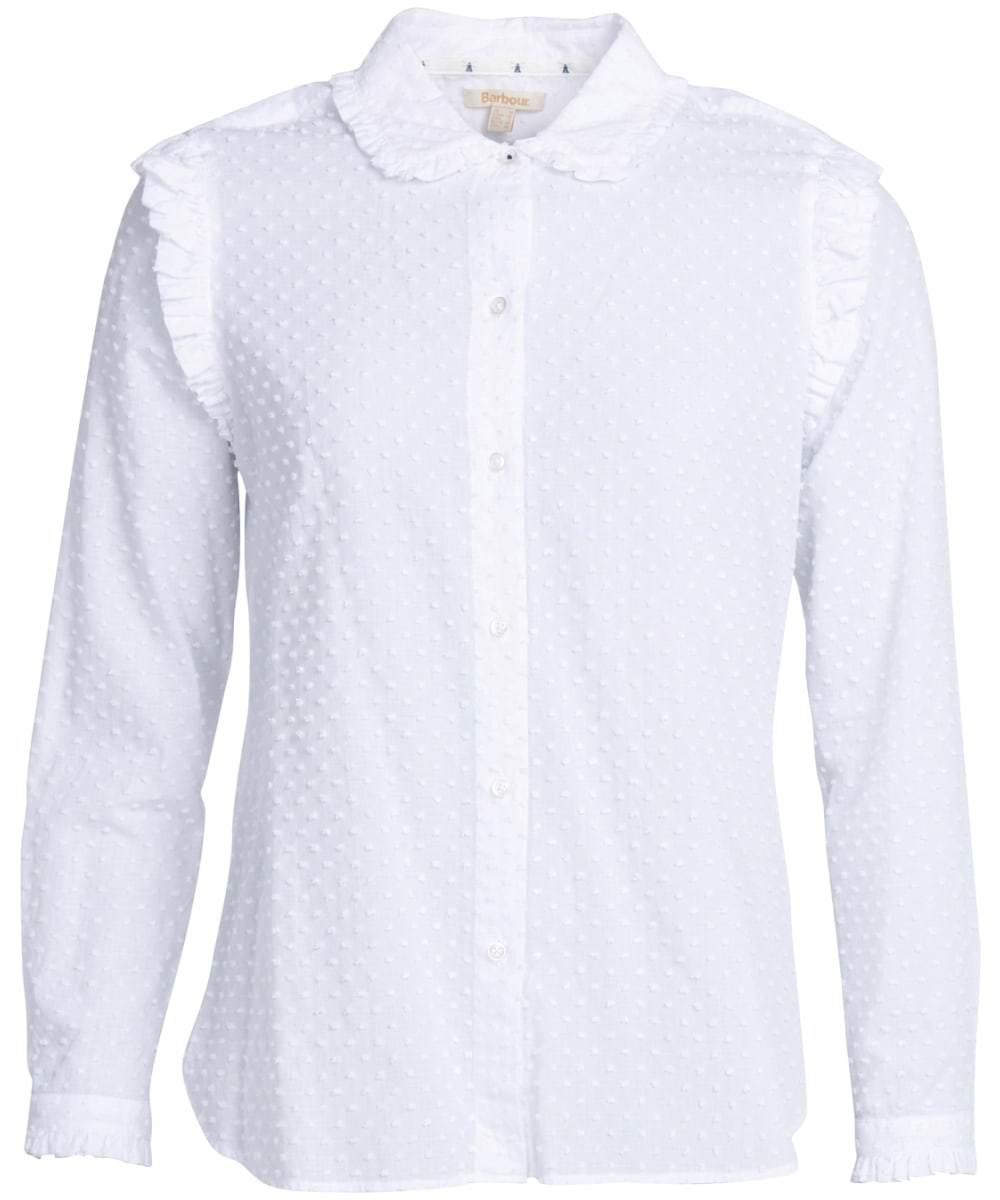 View Womens Barbour Seaholly Shirt Cloud UK 10 information