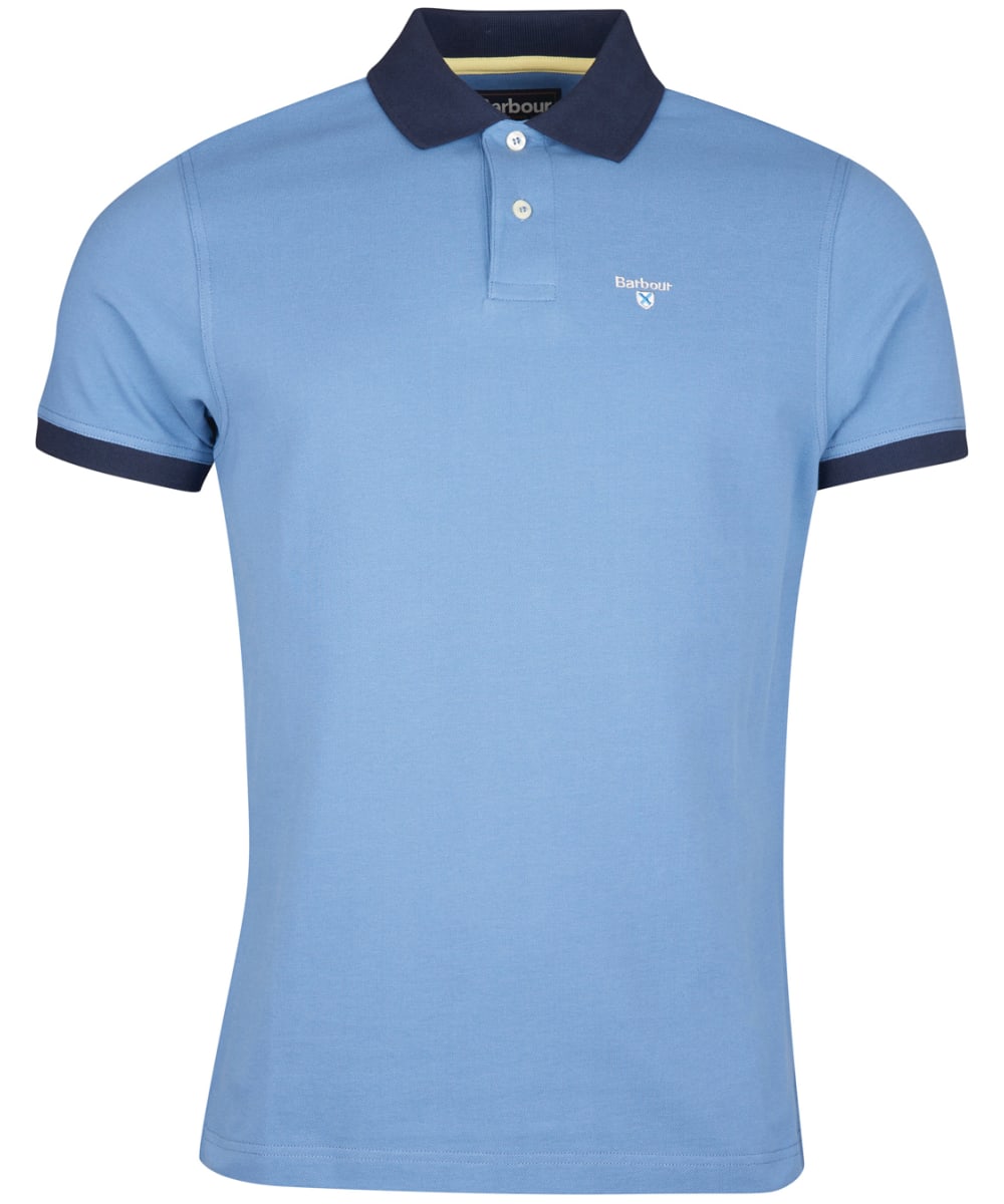 View Mens Barbour Lynton Polo Shirt Force Blue UK S information