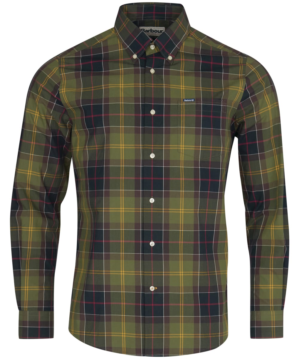 View Mens Barbour Kippford Tailored Shirt Classic Tartan UK XXL information