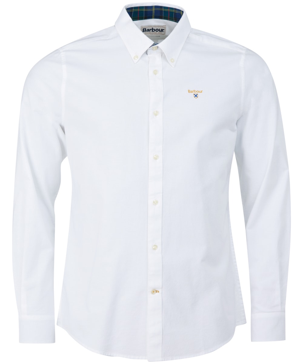 View Mens Barbour Camford Tailored Shirt White UK L information