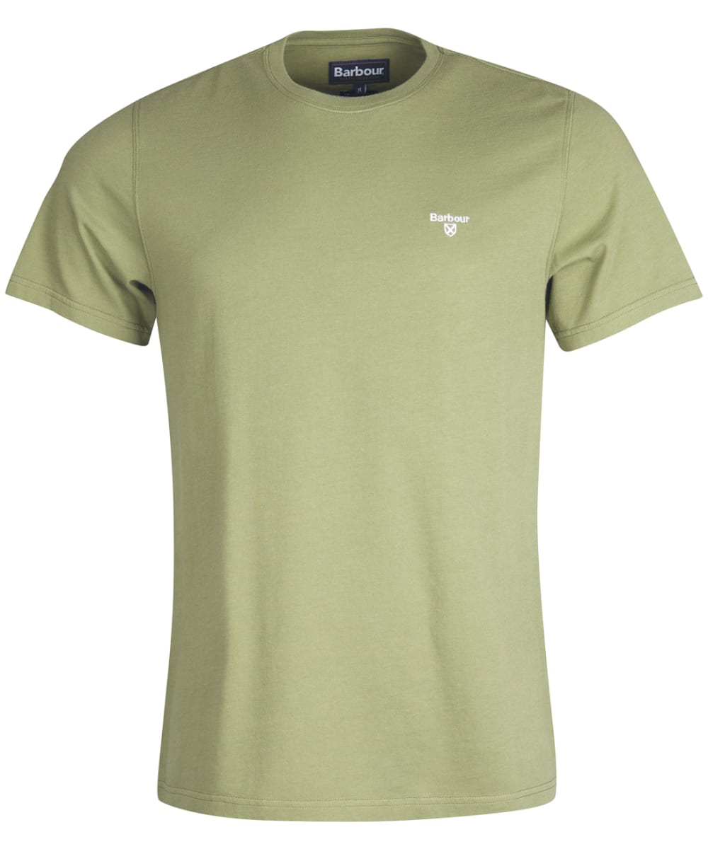 View Mens Barbour Sports Tee Burnt Olive UK XL information