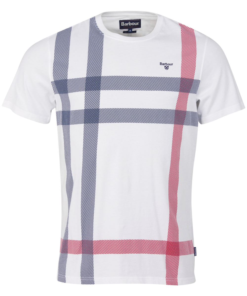 View Mens Barbour Norman Tee White UK M information