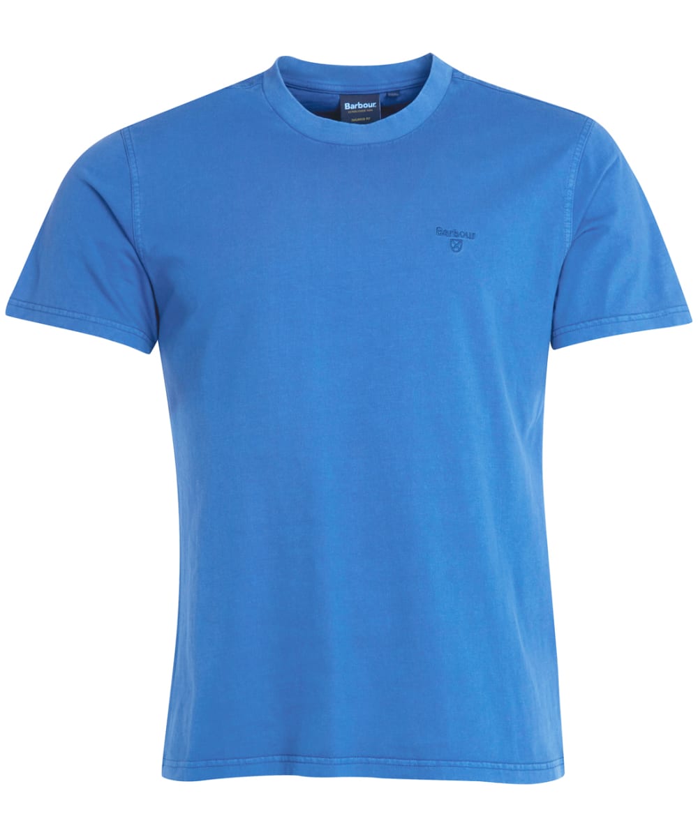 View Mens Barbour Garment Dyed Tee Marine Blue UK L information