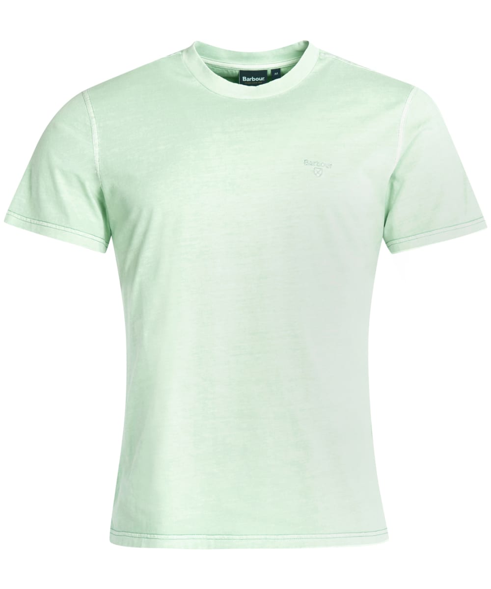 View Mens Barbour Garment Dyed Tee Dusty Mint UK L information