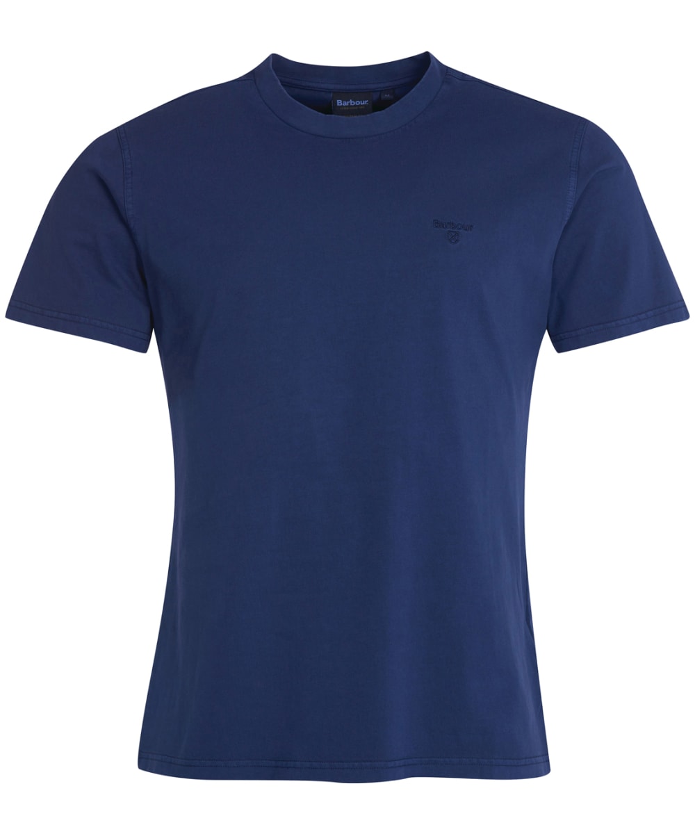 View Mens Barbour Garment Dyed Tee Navy UK L information