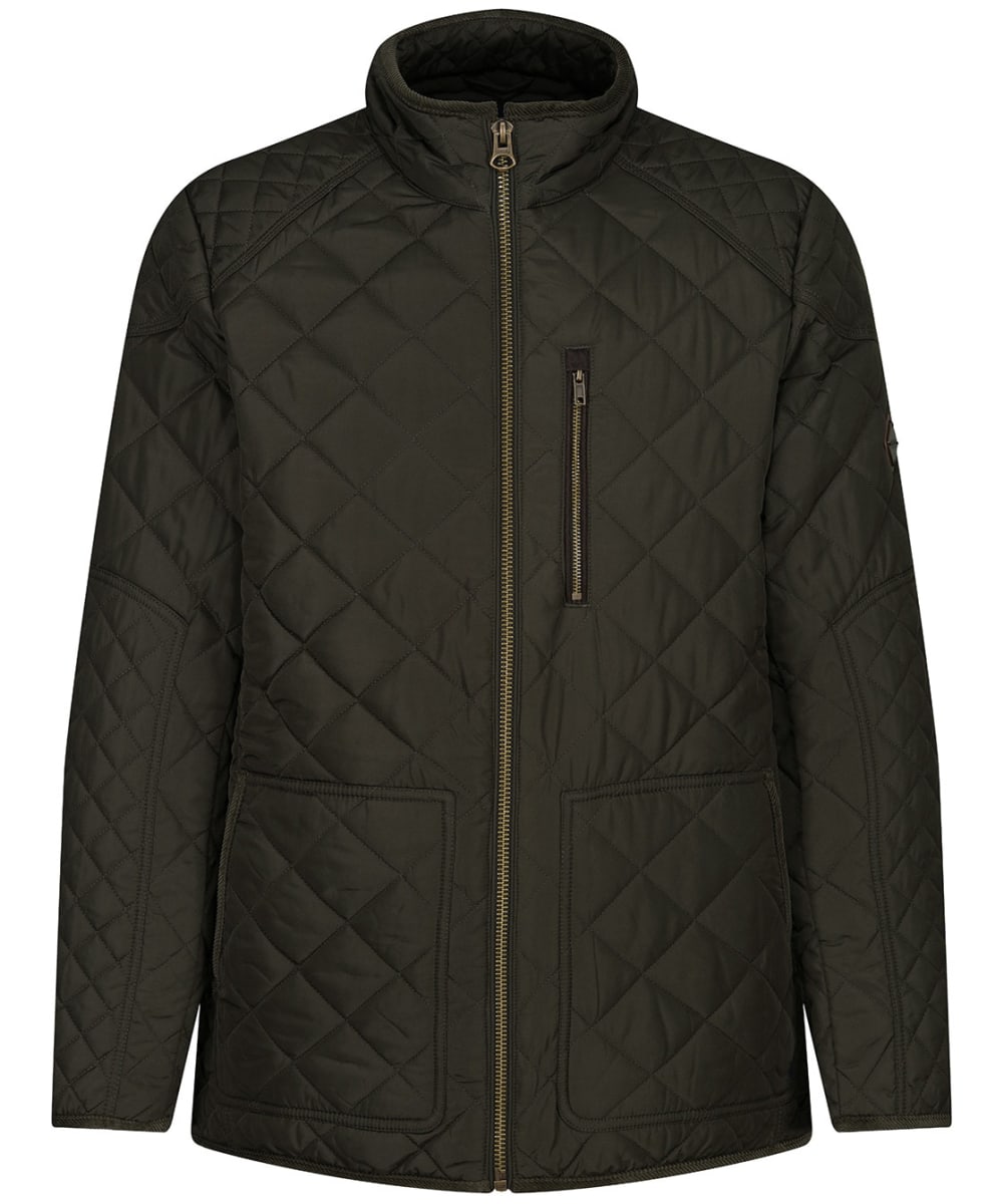 View Mens Joules Derwent Quilted Coat Heritage Green UK M information