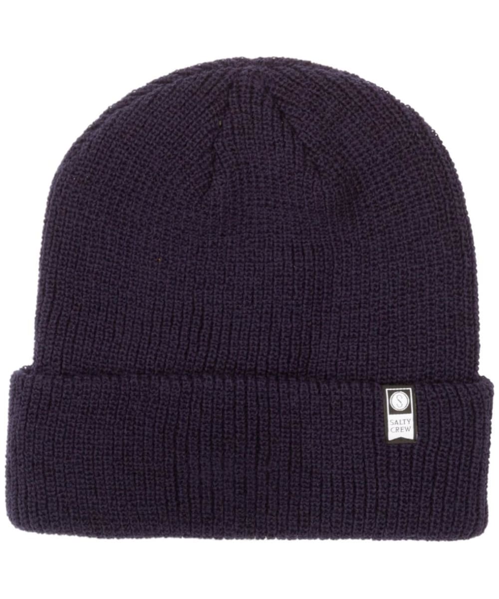 View Mens Salty Crew Turn Back Cuff Alpha Beanie Navy One size information