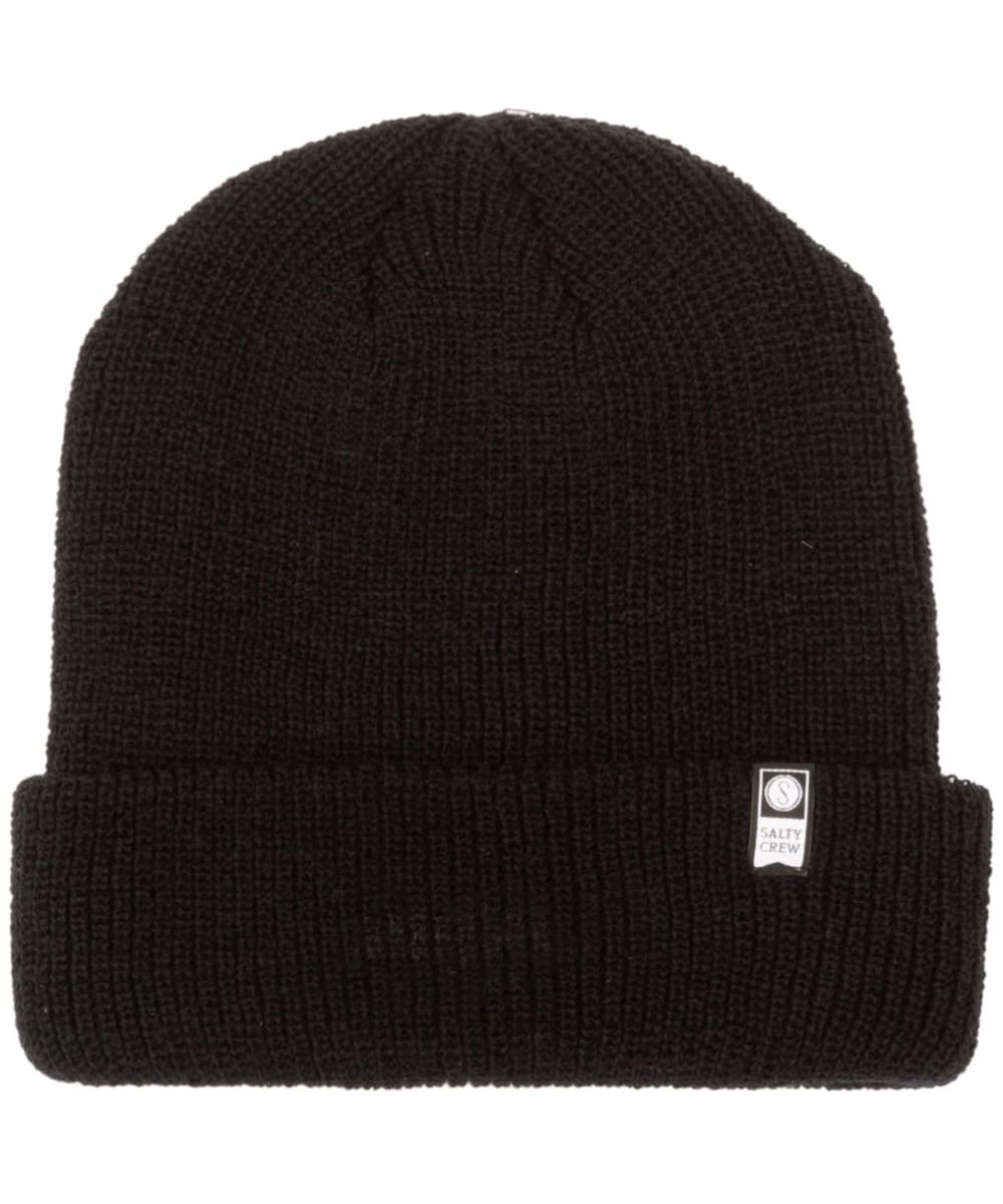 View Mens Salty Crew Turn Back Cuff Alpha Beanie Black One size information