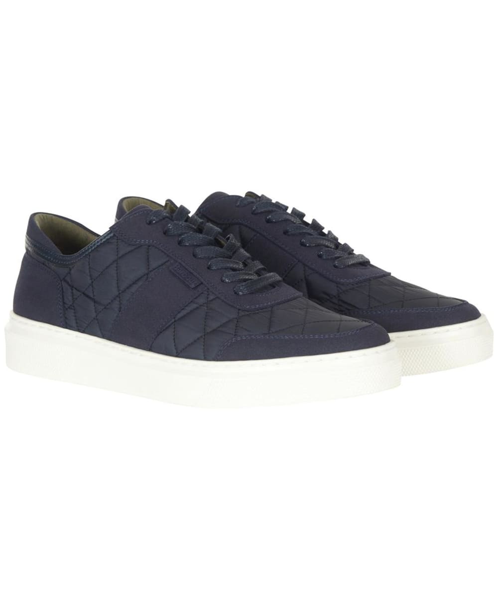 View Mens Barbour Liddesdale Trainers Navy UK 7 information