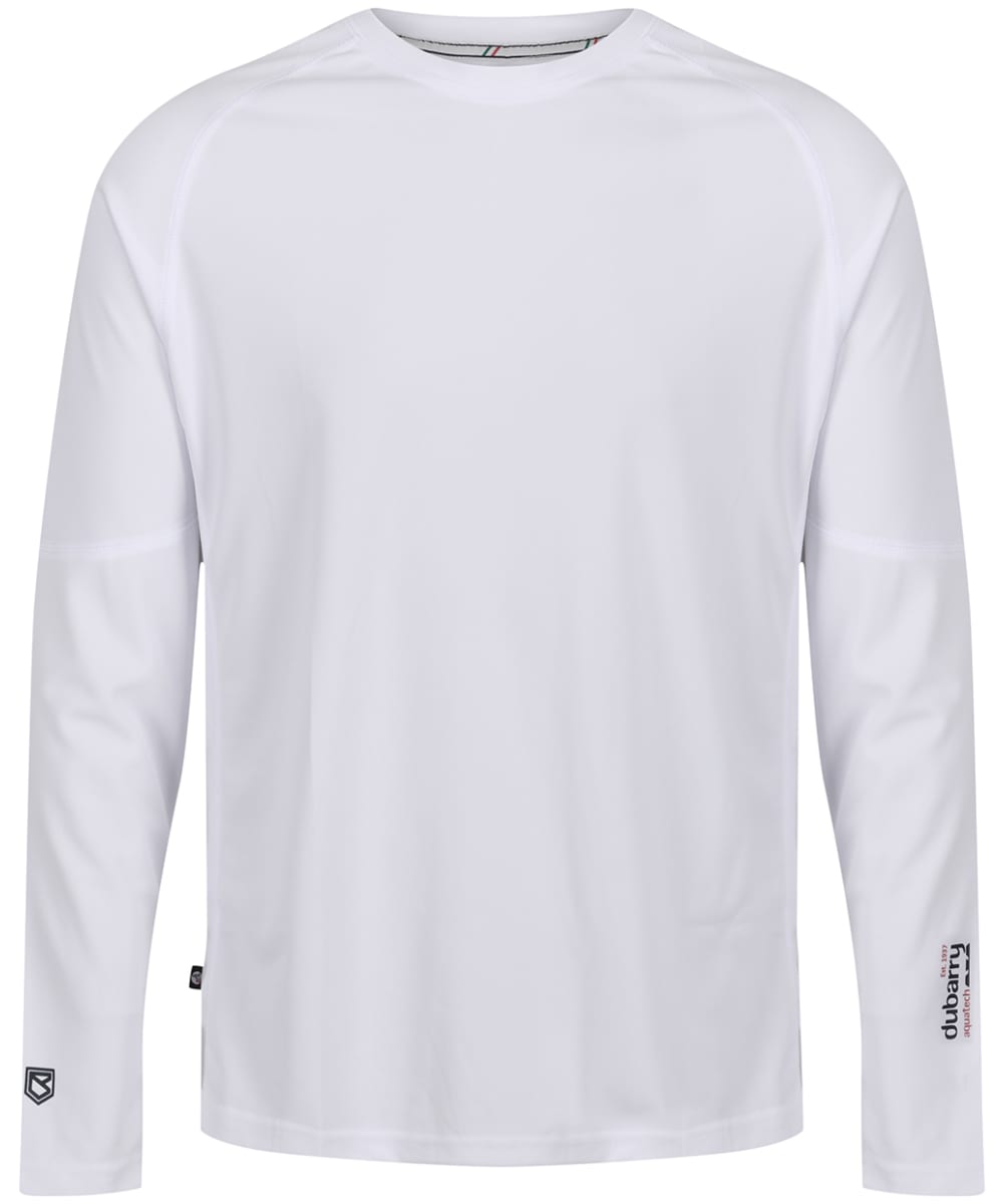 View Unisex Dubarry Ancona Lightweight Long Sleeve TShirt White UK XL information