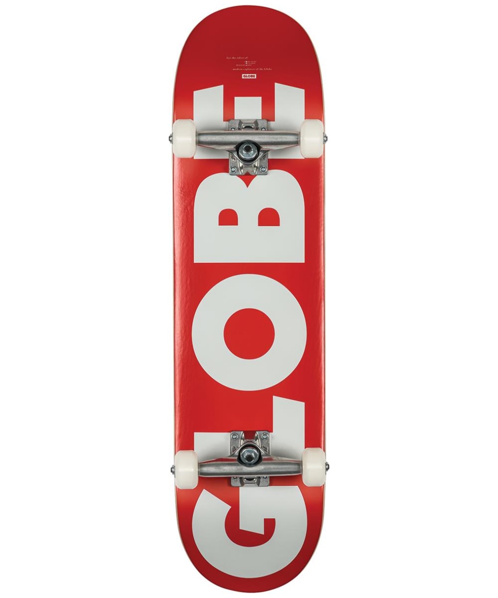 View Globe G0 Fubar Resin7 Complete Skateboard 825 Red White One size information