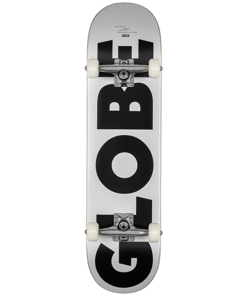View Globe G0 Fubar Resin7 Complete Skateboard 80 White Black One size information