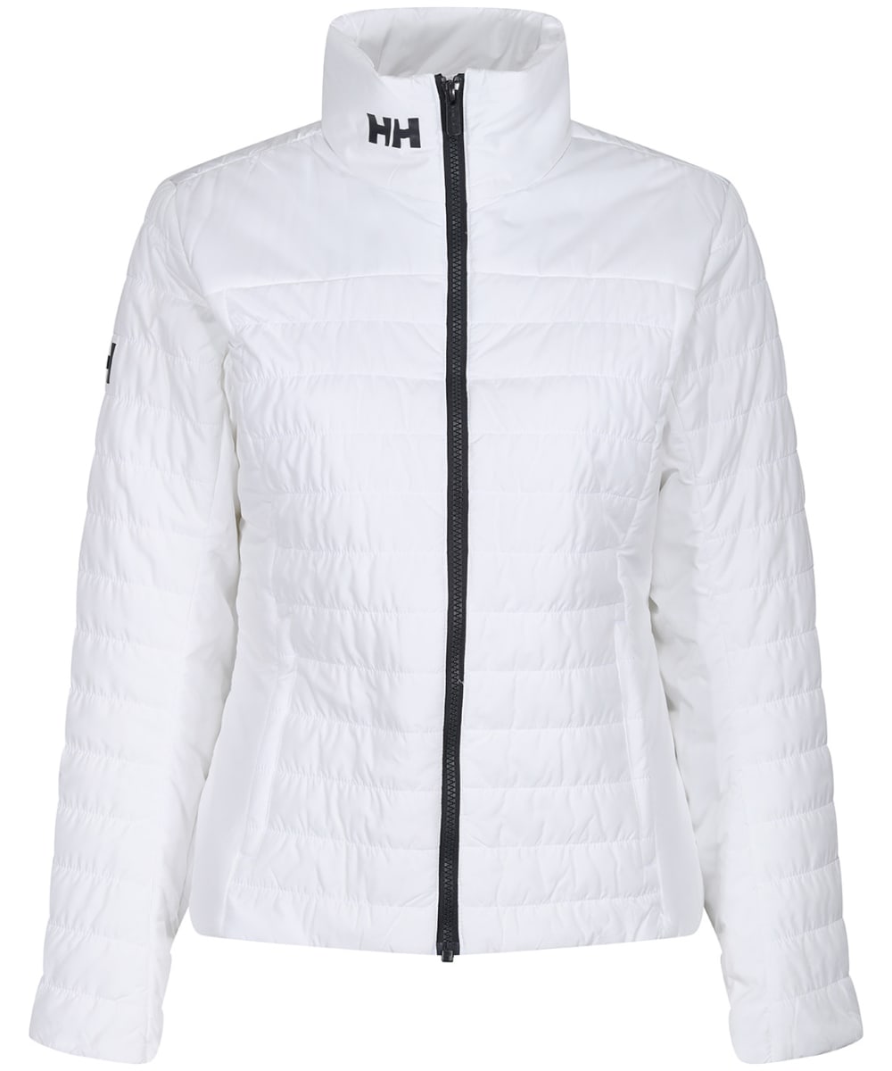 View Womens Helly Hansen Crew Insulator Water Repellent Jacket 20 White XL information