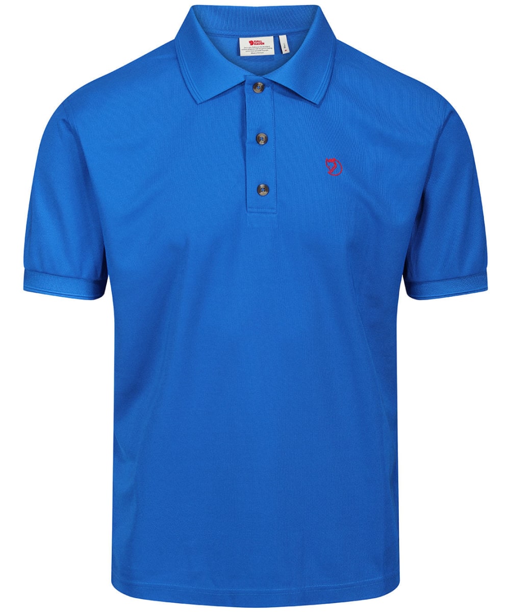 View Mens Fjallraven Crowley Pique Shirt Alpine Blue UK M information