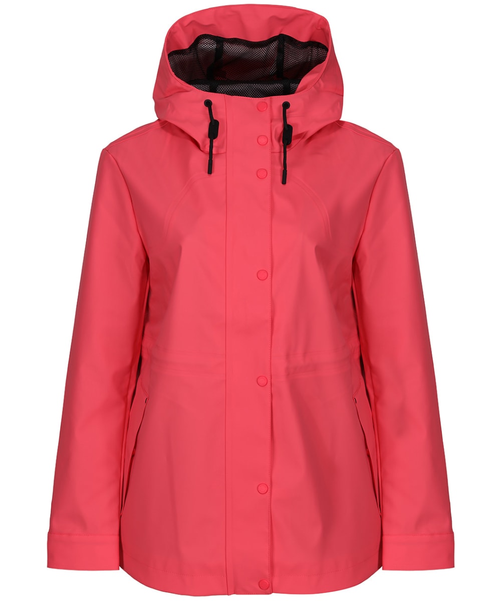 View Womens Hunter Lightweight Waterproof Rubberised Jacket Rowan Pink UK 810 information