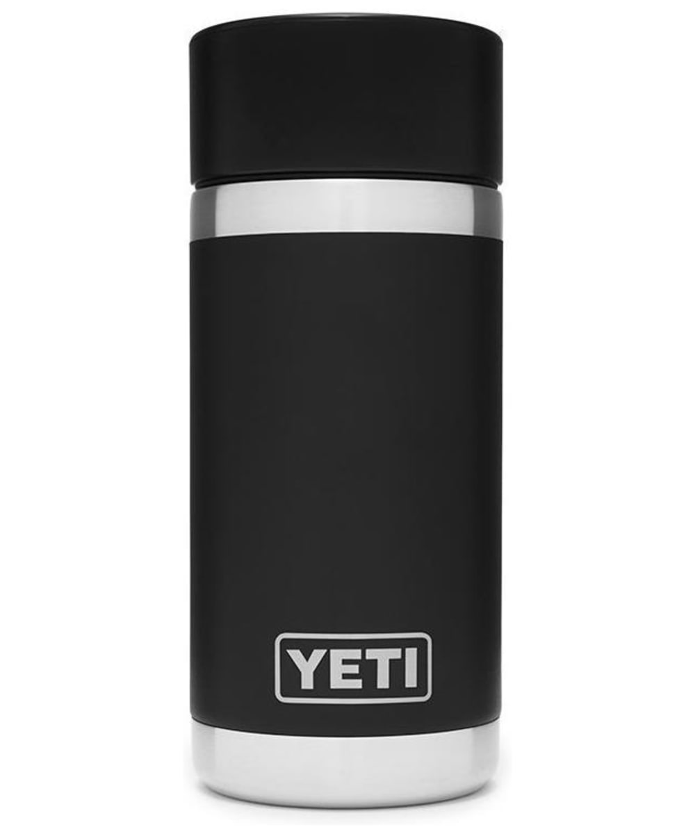 View YETI Rambler 12oz Stainless Steel Vacuum Insulated Leakproof HotShot Bottle Black UK 354ml information