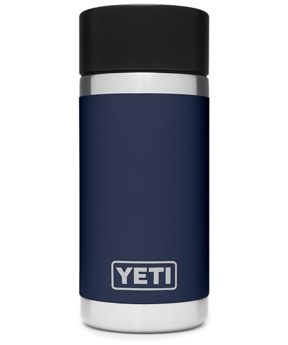 View YETI Rambler 12oz Stainless Steel Vacuum Insulated Leakproof HotShot Bottle Navy UK 354ml information