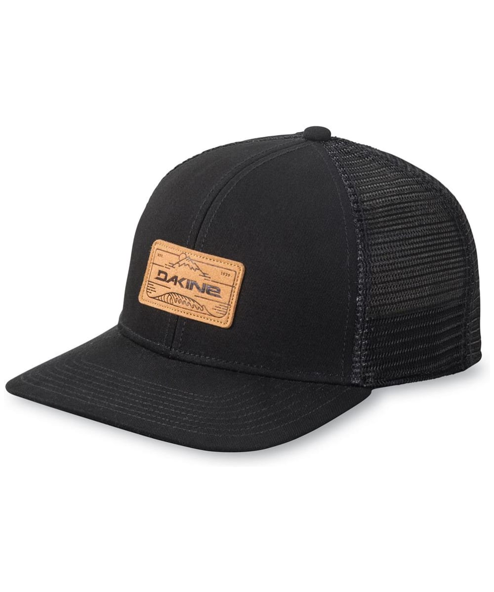 View Dakine Adjustable Peak to Peak Trucker Hat Black One size information