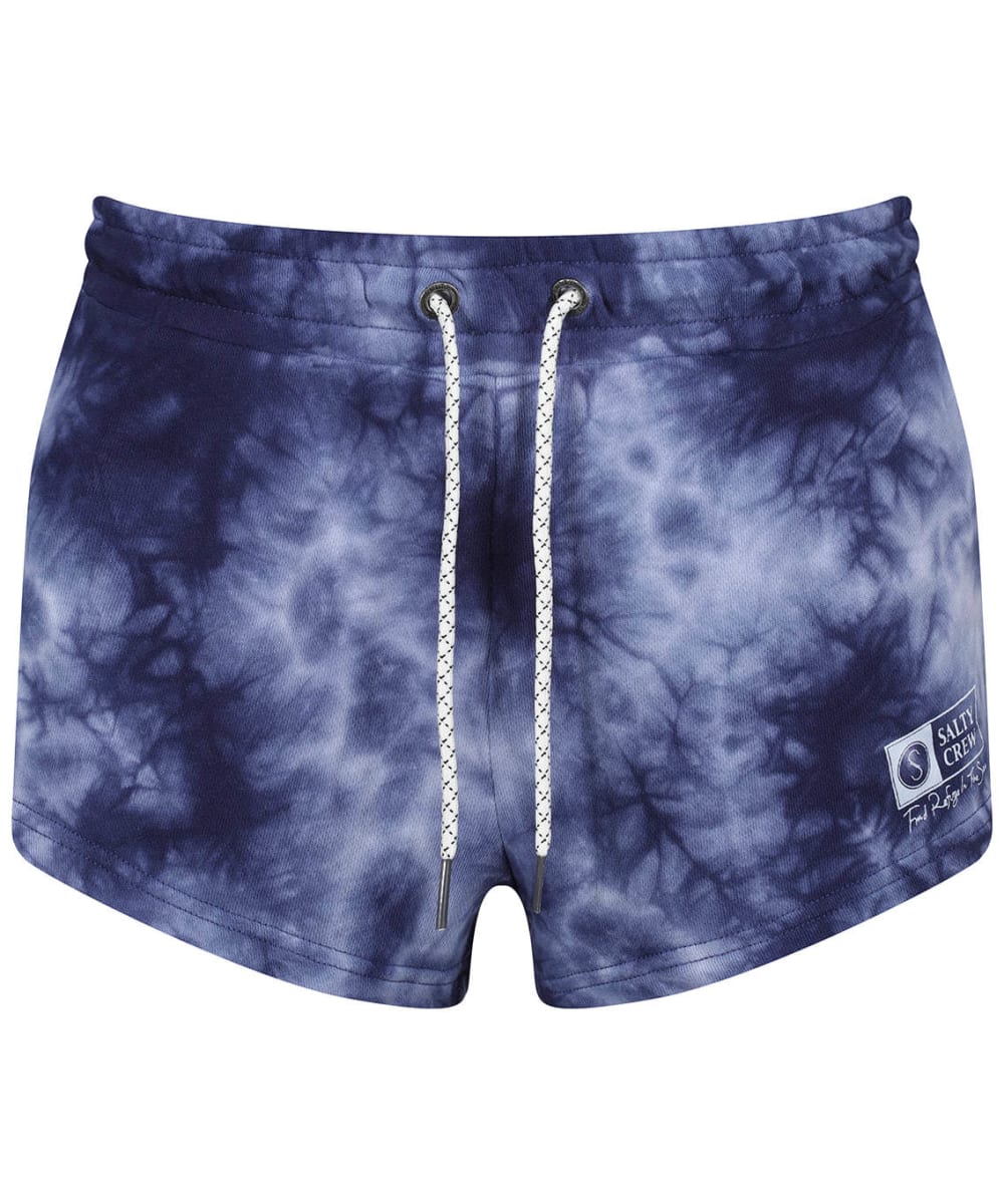View Womens Salty Crew Drawcord Sand Set Shorts Navy Tie Dye XS information