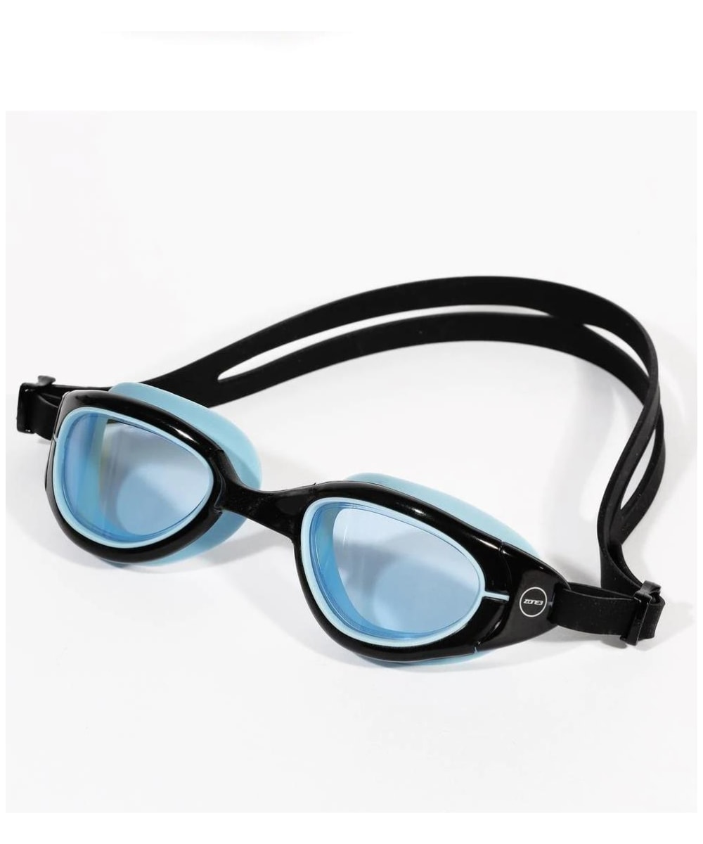 View Zone3 Attack Swim Goggles Tinted Blue Lens Black Blue One size information