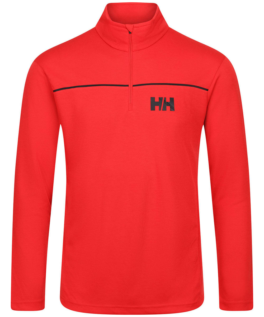 View Mens Helly Hansen HP HalfZip Pullover Sweatshirt Alert Red S information
