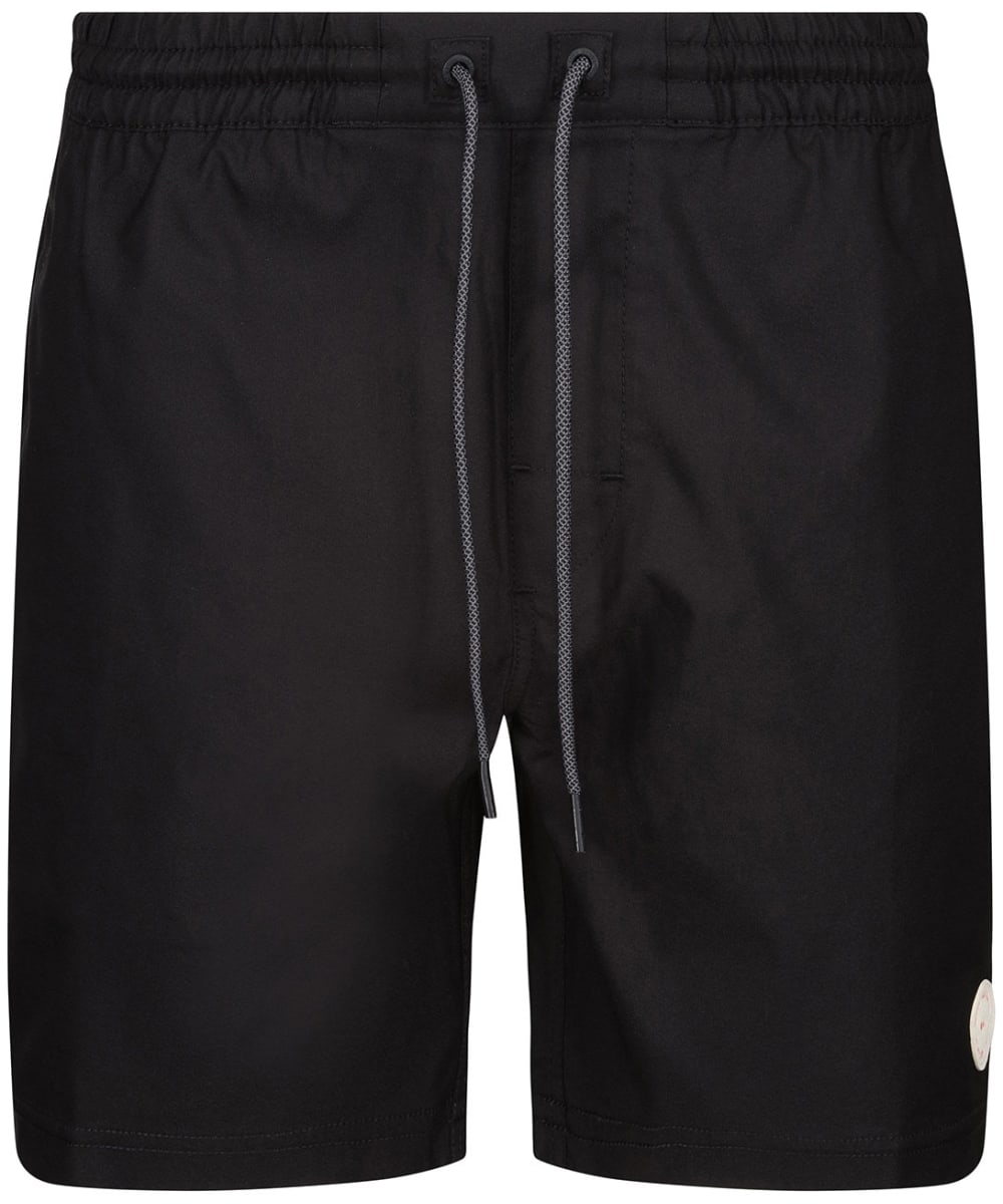 View Mens Globe Clean Swell Pool Swimming Shorts Black 28 information