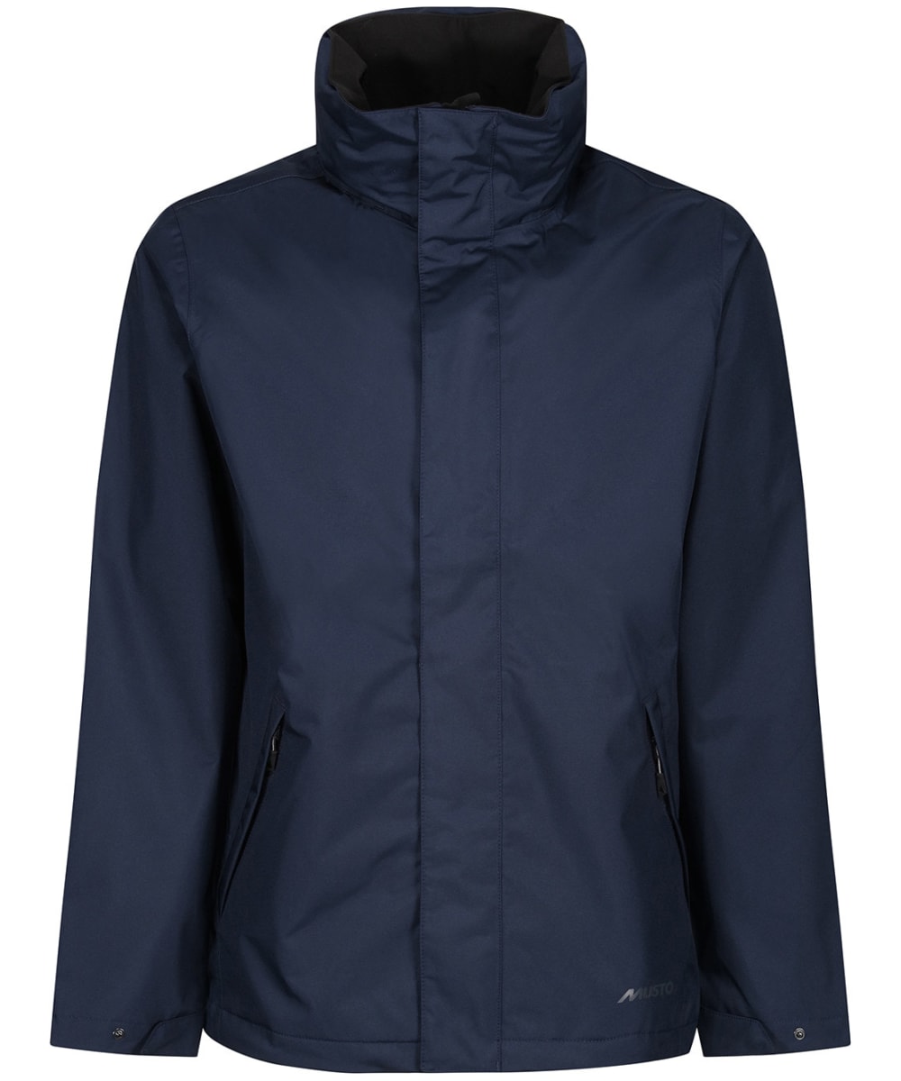 View Mens Musto Essential Waterproof Rain Jacket Navy UK L information