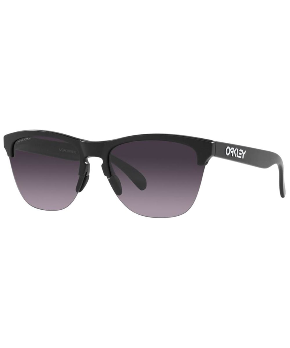 View Oakley Frogskins Lite Sunglasses Prizm Lens Matte Black One size information