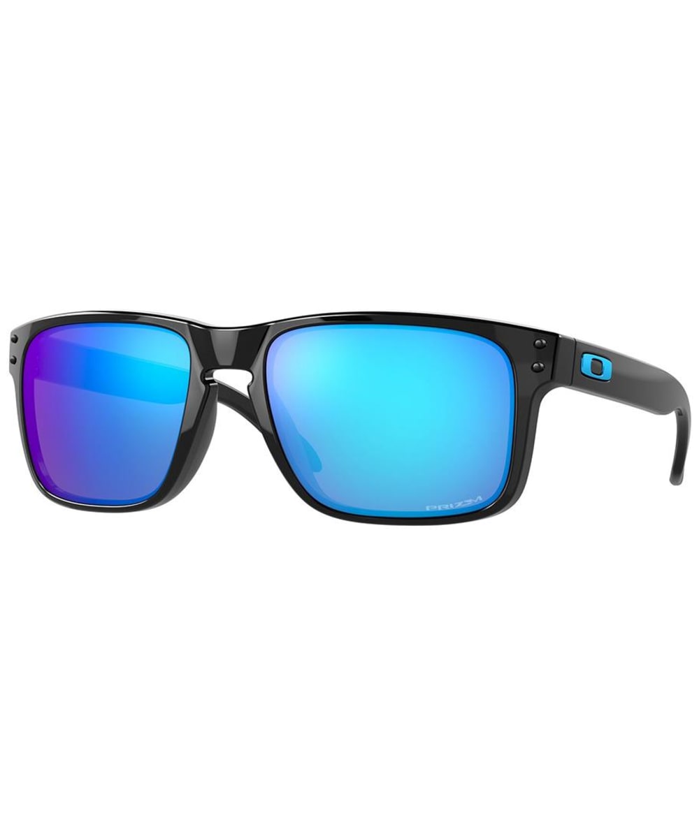 View Oakley Holbrook Lightweight Sports Sunglasses Prizm Lens Polished Black One size information