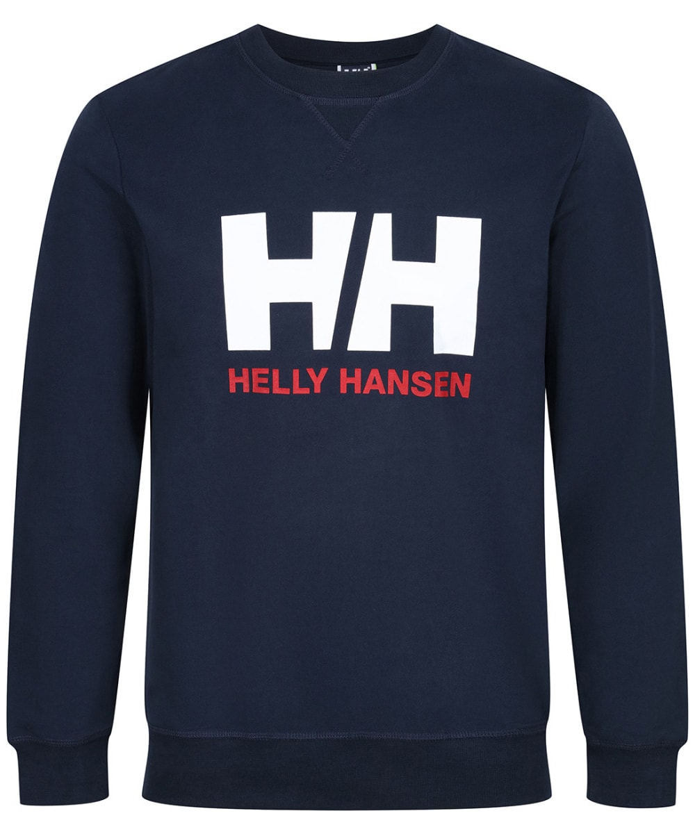 View Womens Helly Hansen Logo Crew Neck Sweatshirt Navy S information