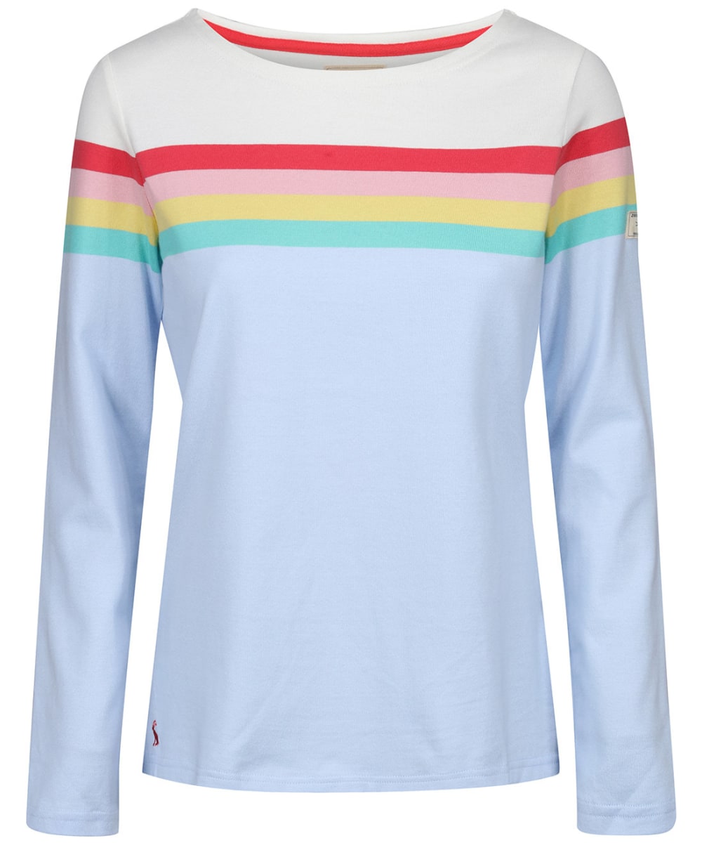 View Womens Joules Harbour Top Engineered Multi Stripe UK 18 information