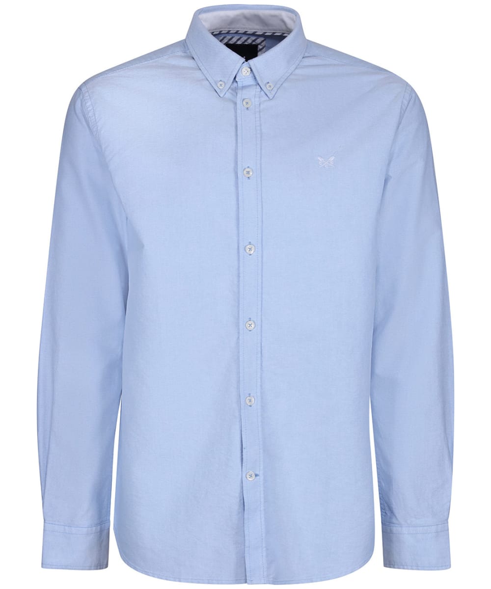 View Mens Crew Clothing Classic Oxford Shirt Sky UK S information
