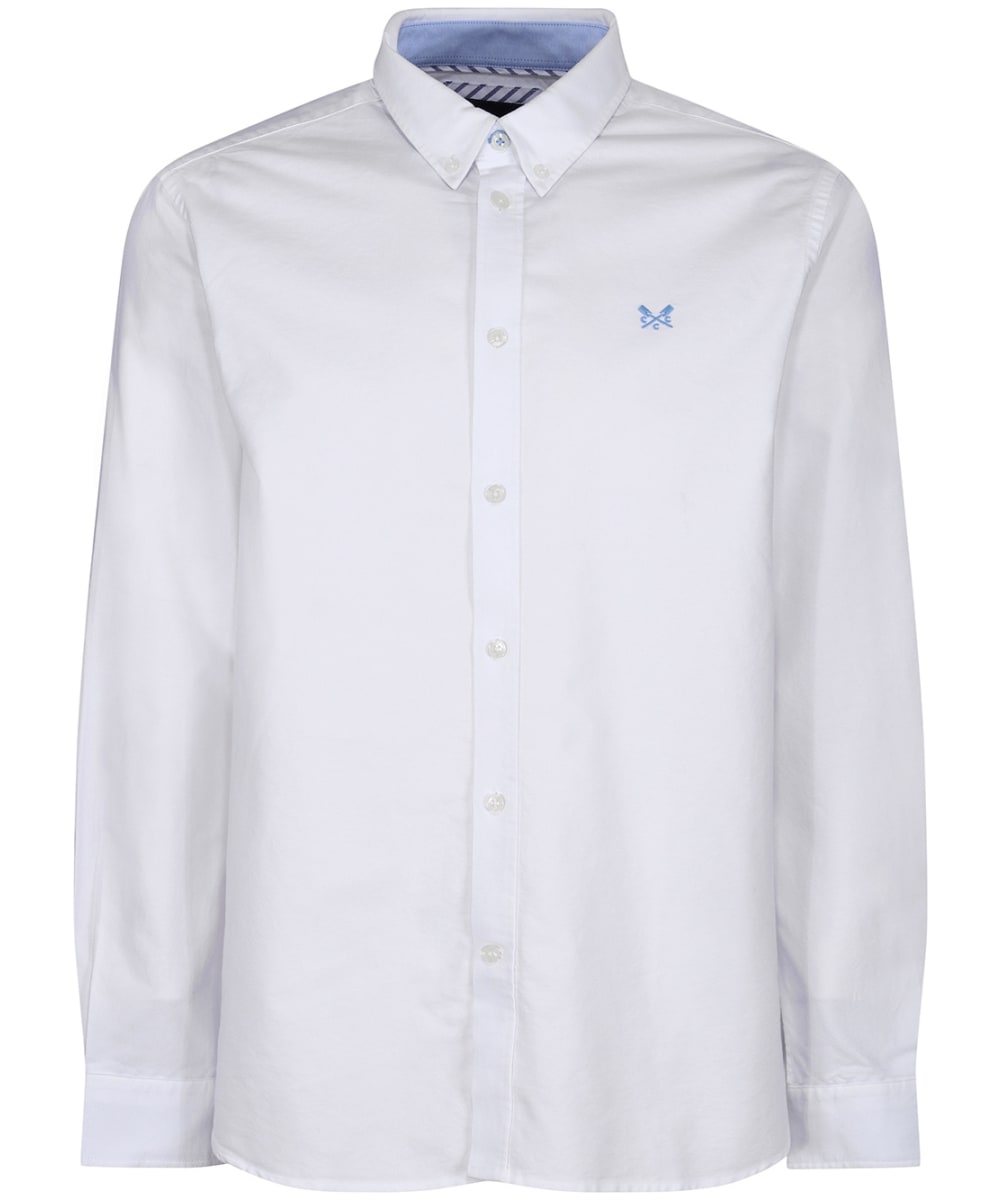 View Mens Crew Clothing Classic Oxford Shirt White UK XL information