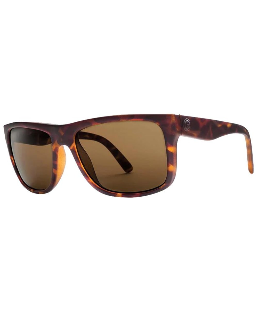 View Mens Electric Swingarm Scratch Resistant 100 UV Sunglasses Matt Tort Bronze One size information