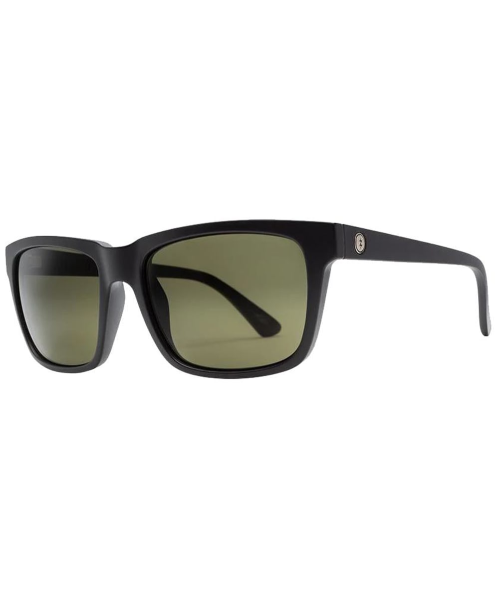 View Mens Electric Austin Scratch Resistant 100 UV Sunglasses Matt Black Grey One size information