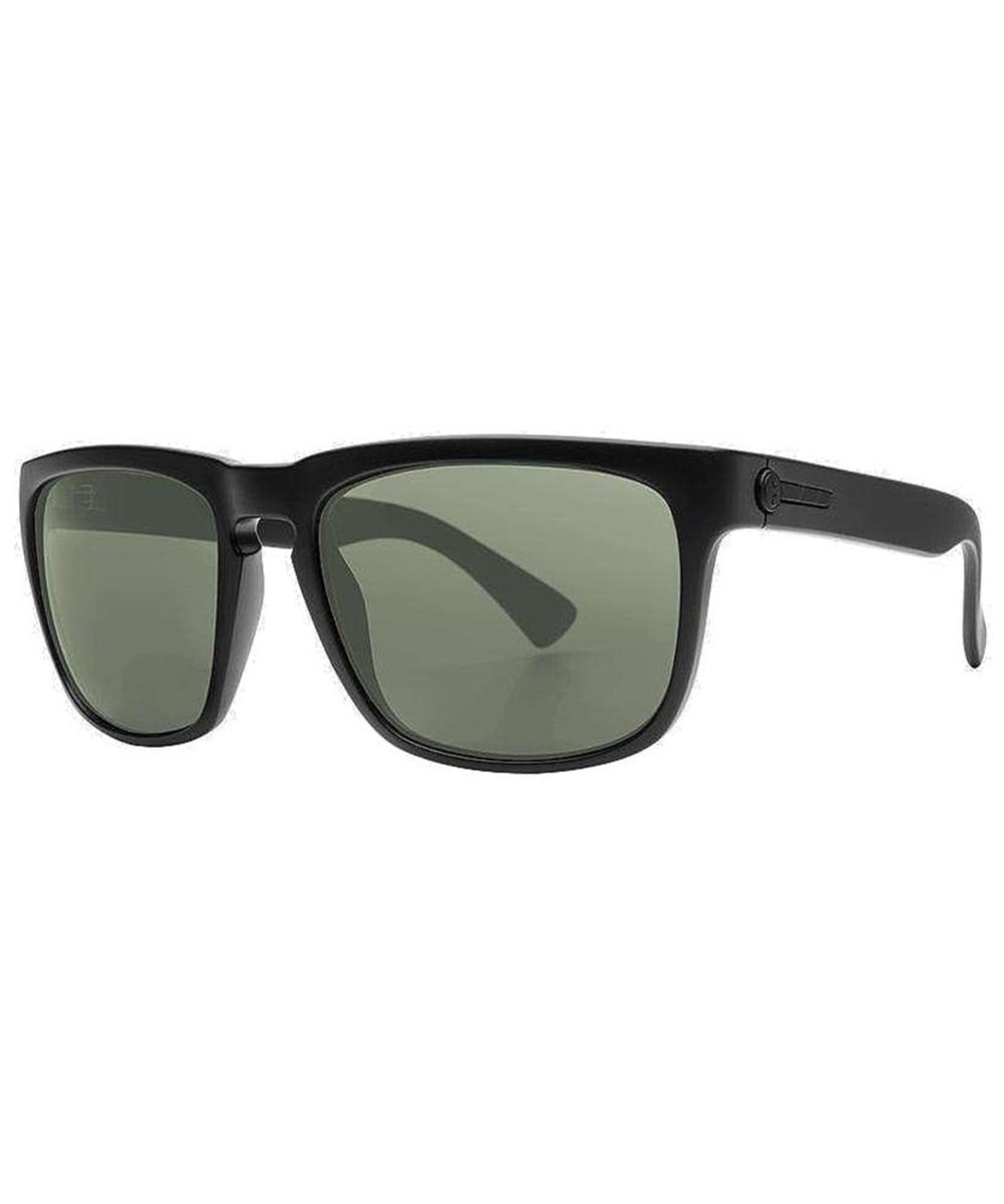 View Mens Electric Knoxville Sunglasses Matte Black Grey Polarized Matt Black Grey One size information